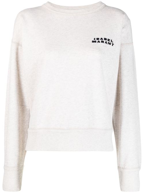 Ecru cotton sweatshirt Isabel Marant | SW0054FAA2M41I23EC